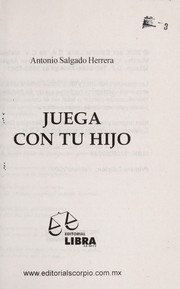Cover of: Juega con tu Hijo y Conviertelo en Genio.