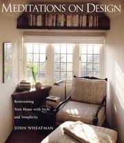 Cover of: Meditations on Design by John Wheatman