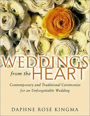 Cover of: Weddings from the Heart by Daphne Rose Kingma