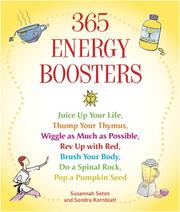 Cover of: 365 Energy Boosters by Susannah Seton, Sondra Kornblatt