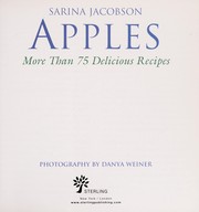 Cover of: Apples: more than 75 delicious recipes