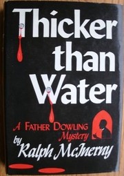 Cover of: Thicker Than Water: (Father Dowling #6)