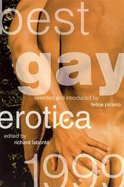 Cover of: Best Gay Erotica 1999