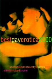Cover of: Best Gay Erotica 2000 by 
