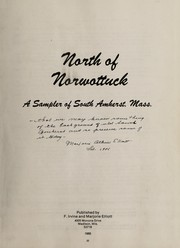Cover of: North of Norwottuck by Marjorie Elliott
