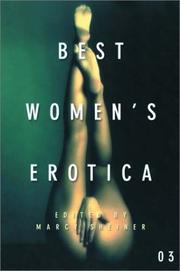 Cover of: Best Women's Erotica 2003 by Marcy Sheiner