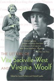 Cover of: The Letters of Vita Sackville-West and Virginia Woolf