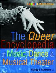 Cover of: The Queer Encyclopedia of Music, Dance, and Musical Theater (Glbtq Encyclopedia)