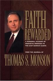 Cover of: Faith rewarded by Monson, Thomas S.