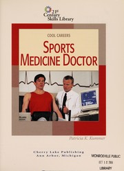 Cover of: Sports medicine doctor | Patricia K. Kummer