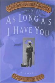 Cover of: As long as I have you