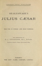 Cover of: Shakespeare's Julius Caesar by William Shakespeare