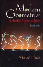 Cover of: Modern Geometries