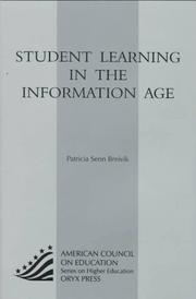 Cover of: Student learning in the information age