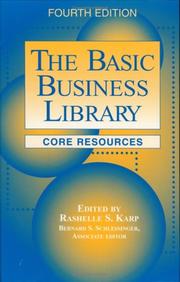 Cover of: The basic business library: core resources.