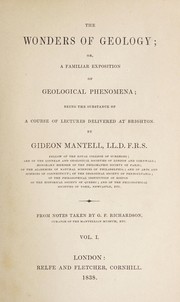 Cover of: The wonders of geology by Gideon Algernon Mantell