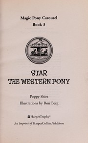 Cover of: Star the western pony | Poppy Shire