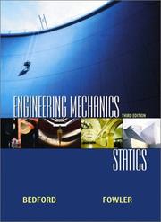 Cover of: Engineering mechanics: statics
