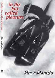 Cover of: In the box called pleasure by Kim Addonizio