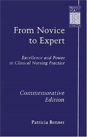 From Novice to Expert by Patricia Benner