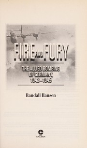 Cover of: Fire and fury by Randall Hansen