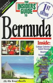 Cover of: The Insiders' Guide to Bermuda--1st Edition by Liz Jones, James Ziral