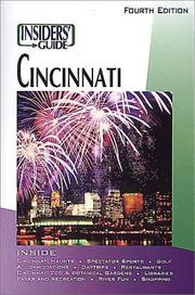 Cover of: Insiders' Guide to Cincinnati