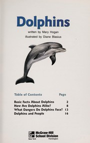 Cover of: Dophins (McGraw-Hill reading)