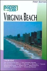Cover of: The Insiders' Guide to Virginia Beach
