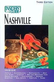 Cover of: Insiders' Guide to Nashville