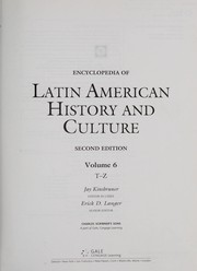 Cover of: Encyclopedia of Latin American history and culture | 