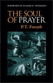 Cover of: The Soul of Prayer