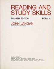 Cover of: Reading and study skills | Langan, John