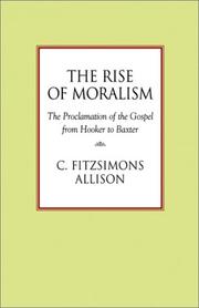 The rise of moralism by Allison, C. FitzSimons