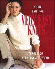 Cover of: Vogue Knitting: Very Easy Knits