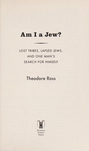 Cover of: Am I a Jew? | Ted Ross