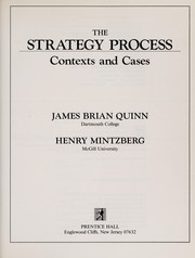 Cover of: The Strategy Process | James Brian Quinn