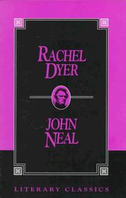 Cover of: Rachel Dyer by John Neal