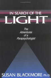 Cover of: In search of the light: the adventures of a parapsychologist