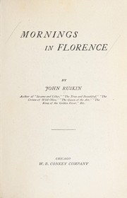Cover of: Mornings in Florence