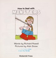Cover of: How to deal with monsters
