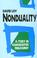 Cover of: Nonduality