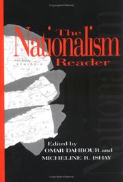 The nationalism reader by Omar Dahbour, Micheline Ishay