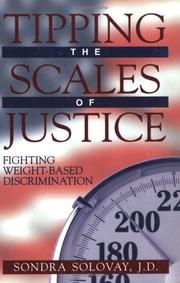 Cover of: Tipping the Scales of Justice