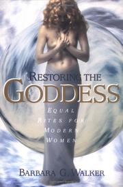 Cover of: Restoring the goddess