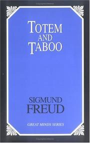 Cover of: Totem and Taboo by Sigmund Freud