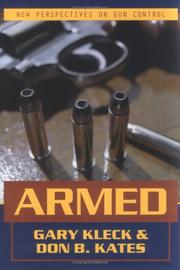 Cover of: Armed: New Perspectives on Gun Control