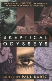 Cover of: Skeptical Odysseys by Paul Kurtz