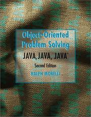 Cover of: Java, Java, Java Object-Oriented Problem Solving (2nd Edition) | Ralph Morelli