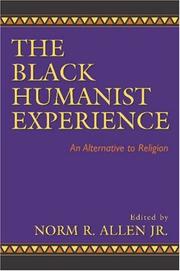 Cover of: The Black Humanist Experience